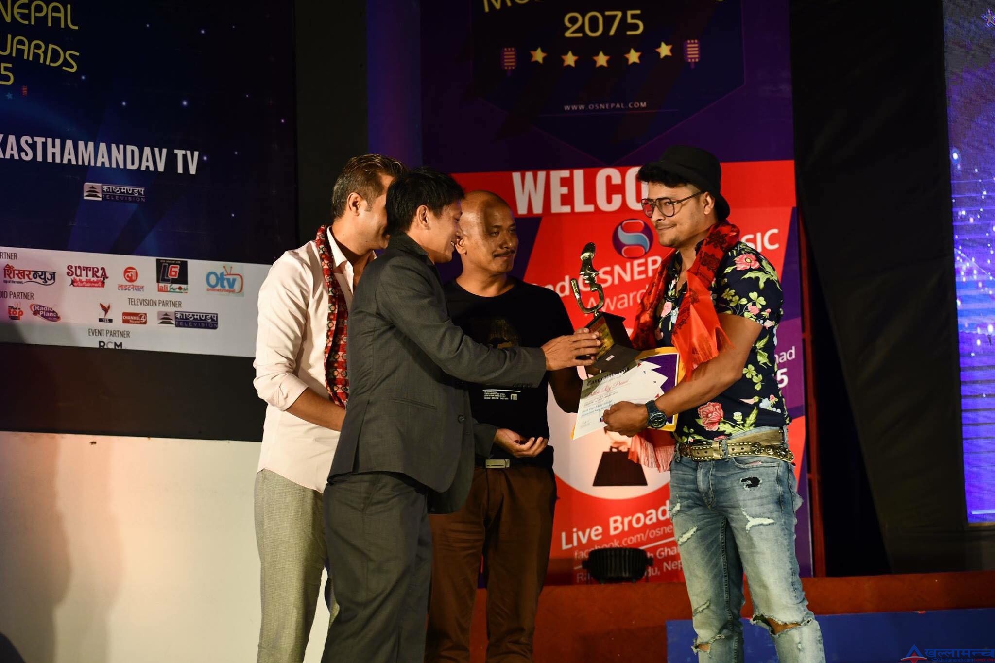 ओएस नेपाल म्युजिक अवार्ड, पृथ्बी राज प्रसाईं पुरुषतर्फ बेस्ट पप मोडल विजेता