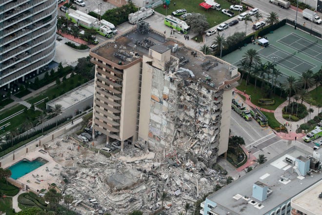 मियामीमा  एक भवन भत्किँदा चार जनाको मृत्यु  १ सय ५९ भन्दा बढि बेपत्ता